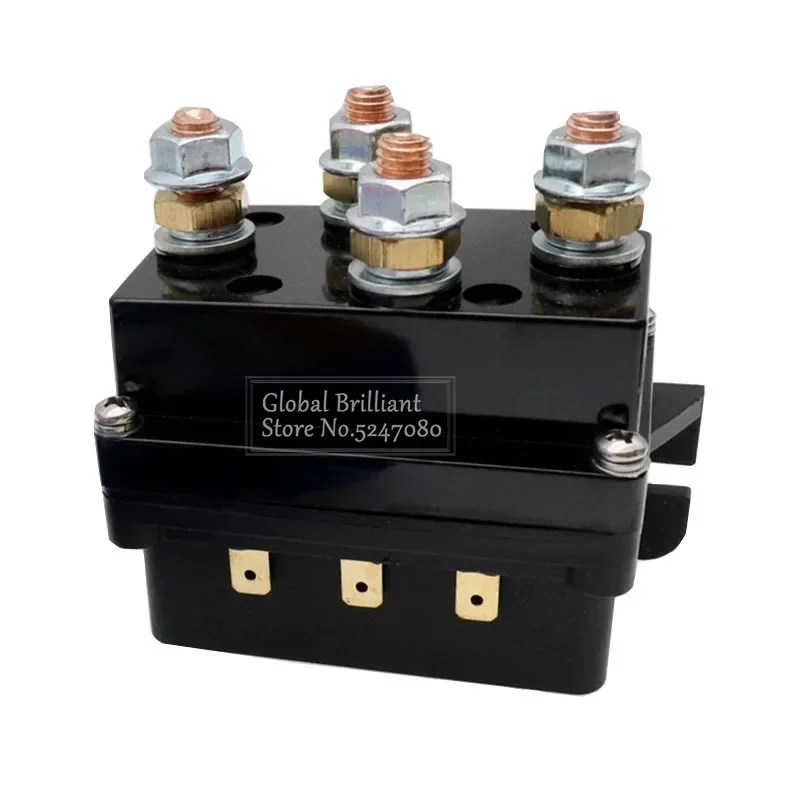 Contactor solenoide 400A-500A 12V/24V con control remoto para cabrestante - imagen 2