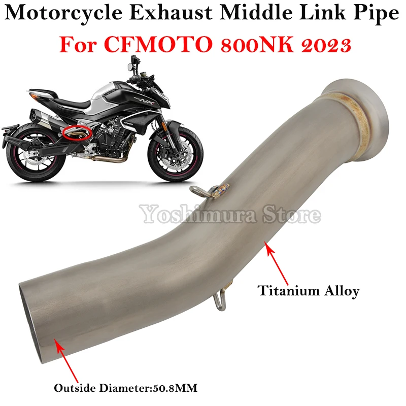 Escape titanio Slip On CFMOTO 800NK 2023-2025