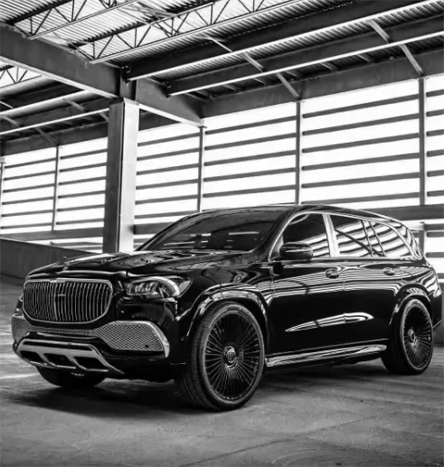Guardabarros delantero Mercedes GLS – Protector ceja rueda flexible - imagen 3