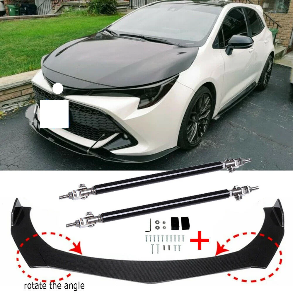 Labio delantero para Toyota Corolla Hatchback con canards