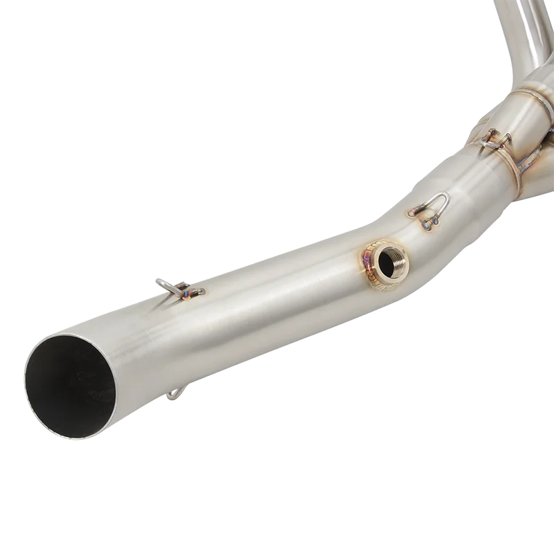 Para Yamaha MT09 FZ09 FJ09 XSR900 TRACER 900 GT 2014 - 2020 sistemas de Escape de motocicleta modificar silenciador de tubo de enlace frontal - imagen 5