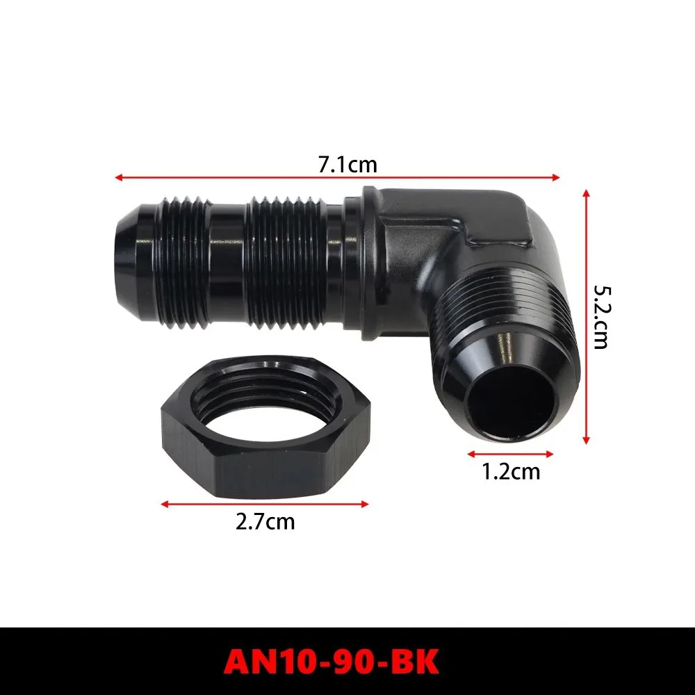 Racores Anderson AN6-AN8-AN10 90° para mamparo - imagen 4