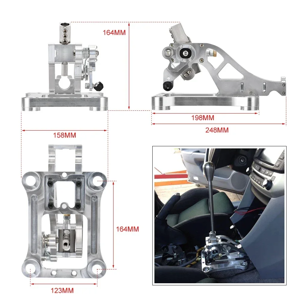 Conjunto caja de palanca de cambios con pomo Acura TL 04-08 TSX 03-07 - imagen 3