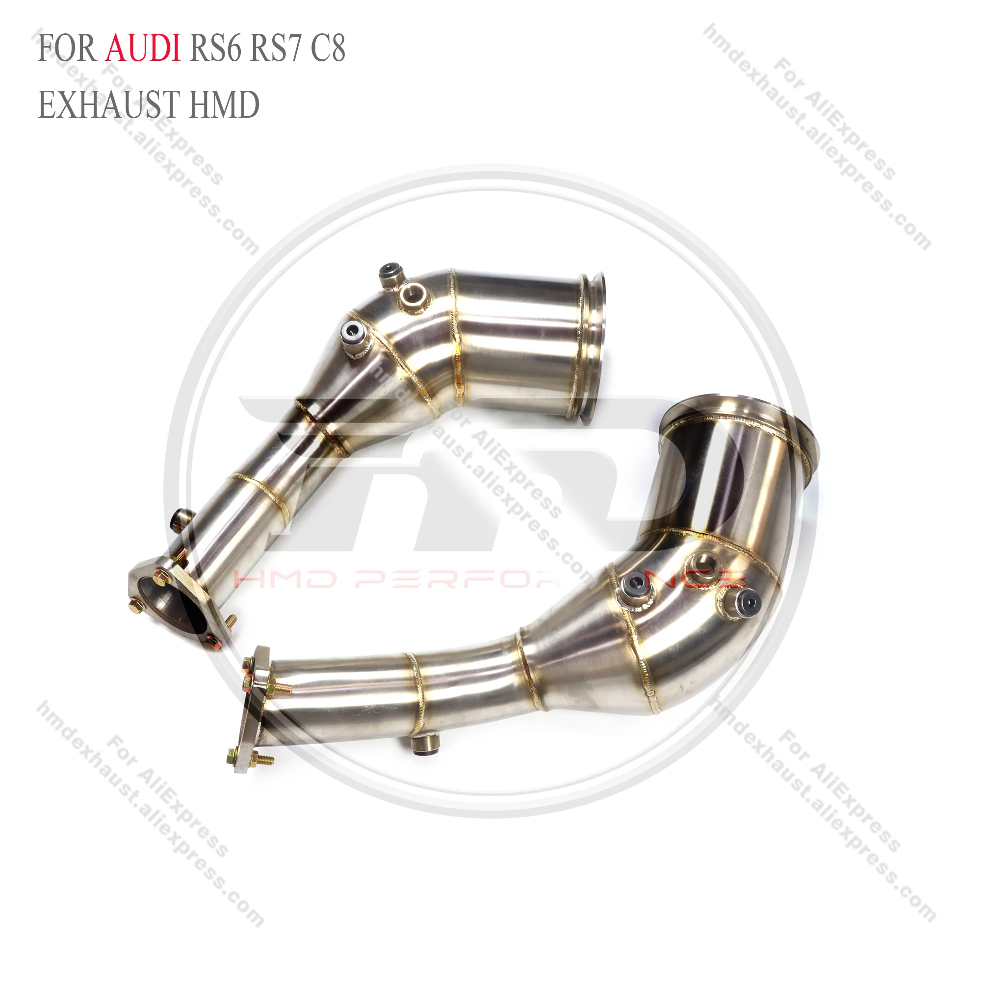 Bajantes de escape HMD para Audi RS6 RS7 C8