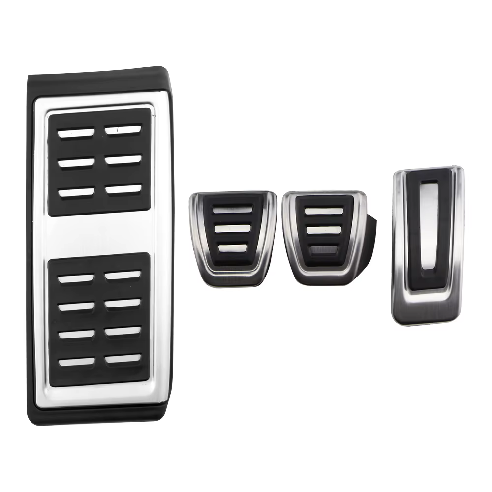 Cubrepedales de acero inoxidable VW T-Roc, T-Cross y Golf 8 - imagen 3