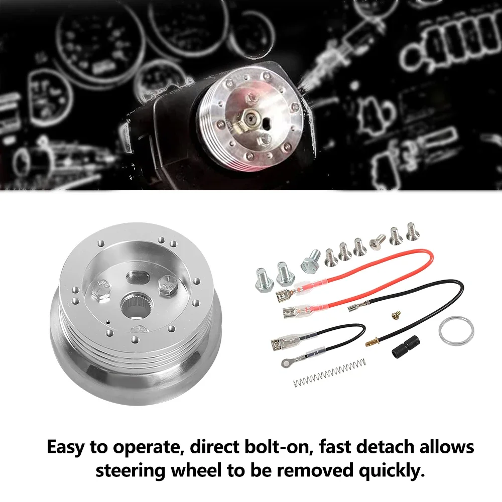 Adaptador de volante de 5/6 tornillos para Chevrolet, GMC y Pontiac - imagen 5