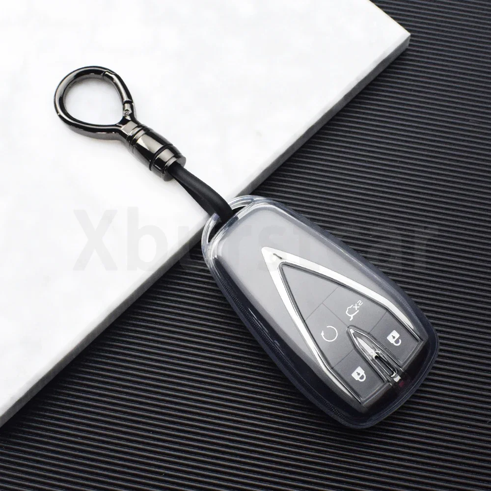 Funda transparente de TPU para llave remota de coche Xburstcar - imagen 5