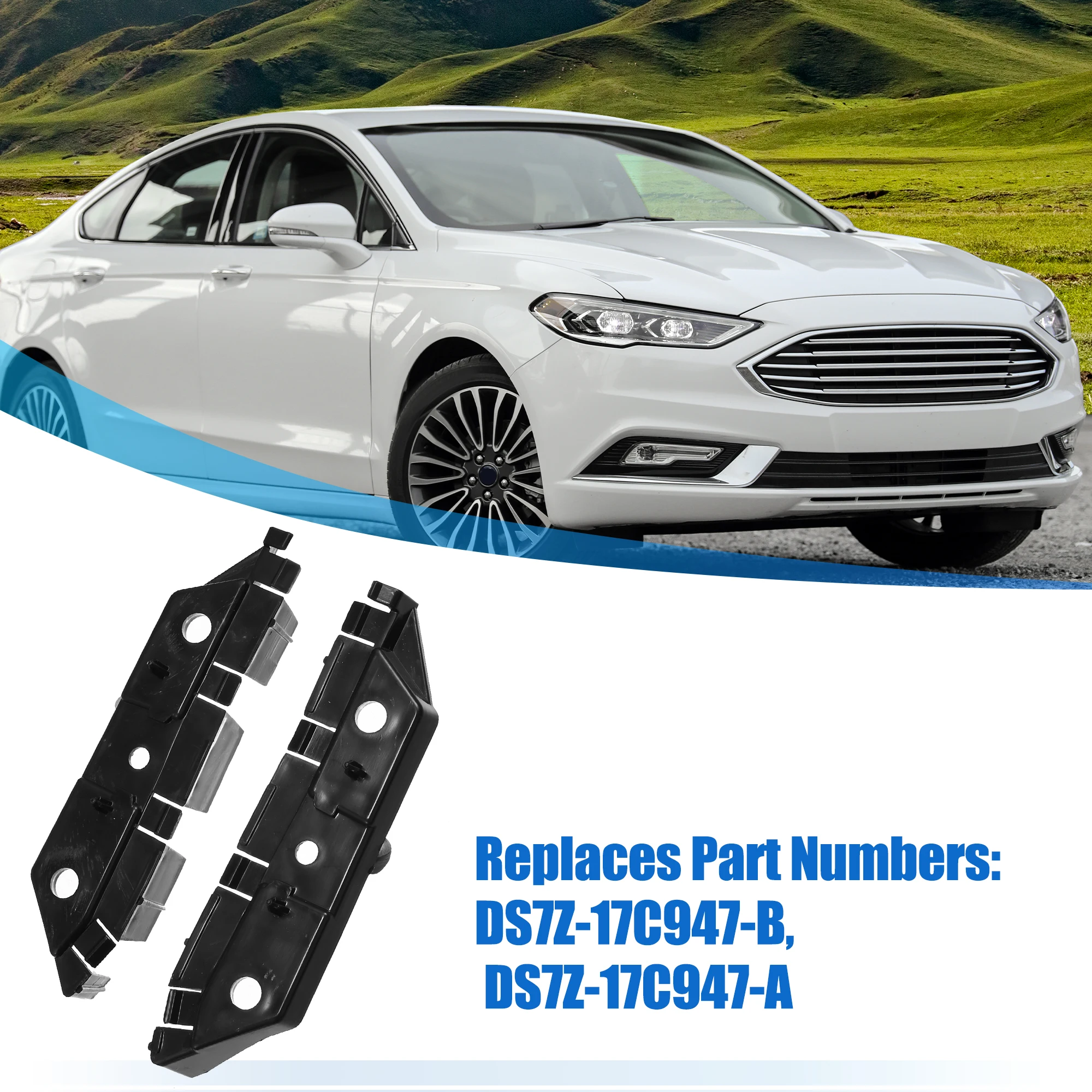 DS7Z-17C947-B Soporte de parachoques delantero Ford Fusion 2013-2016 - imagen 2