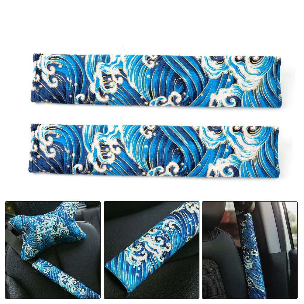 Funda cinturón seguridad estilo japonés universal – Protector coche - imagen 5