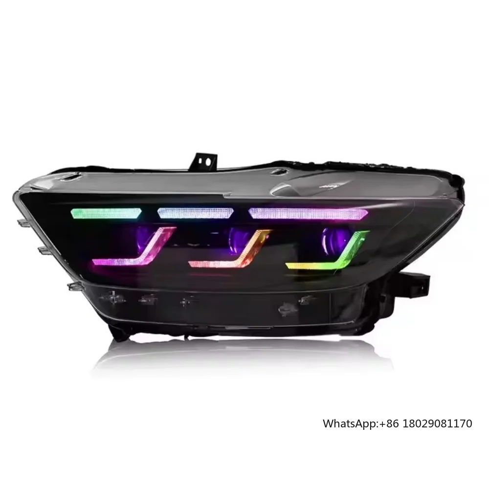 Faros LED RGB para Ford Mustang 2015-2017