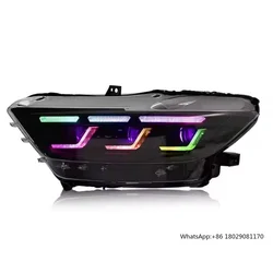 Faros LED RGB para Ford Mustang 2015-2017