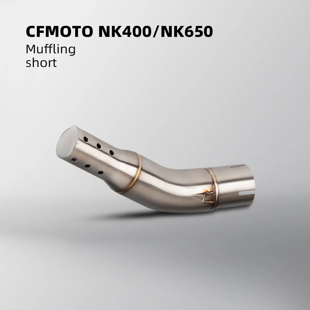Codo de escape Slip-On 51mm para CFMOTO NK400 NK650 - imagen 5