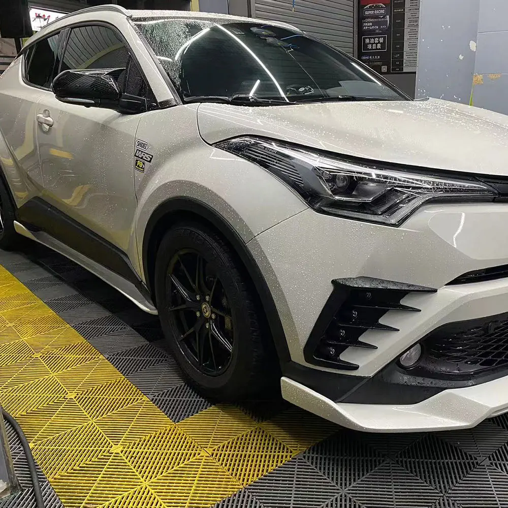 Extensión antinieblas LED FRP negro brillante Toyota C-HR 2015-2019 - imagen 4