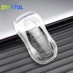 Funda TPU transparente llave coche Geely Atlas Boyue Tugella