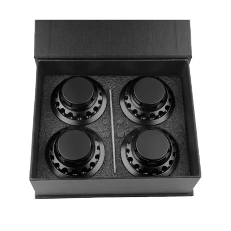 62Mm tapa central de rueda cubierta de cubo cubierta de tapacubos de rueda 42603-0D070 para Toyota Matrix Corolla Avalon Camry negro - imagen 2