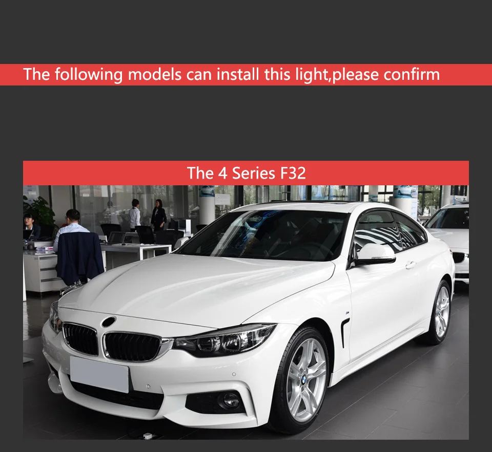 Conjunto de luces LED para faros delanteros BMW compatible