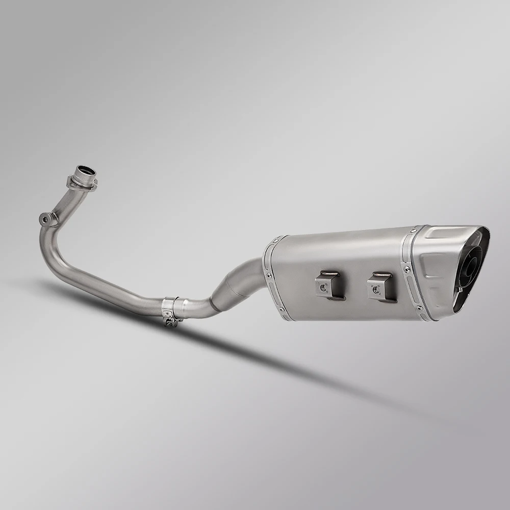 Sistemas completos de Escape para motocicleta, accesorios especiales para Moto, tubo de enlace antideslizante para Italjet Dragster 125 200 - imagen 2