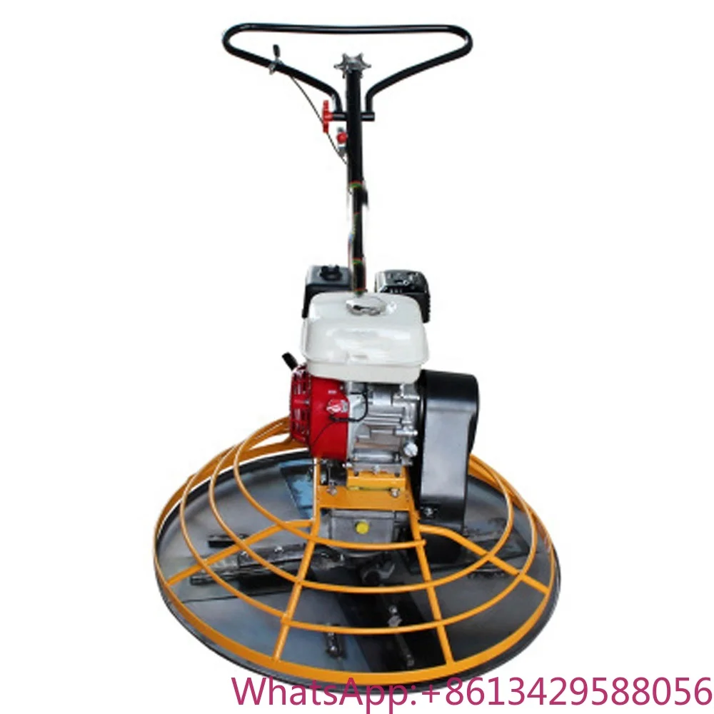 Máquina vibratoria manual para espátula en superficies de hormigón
