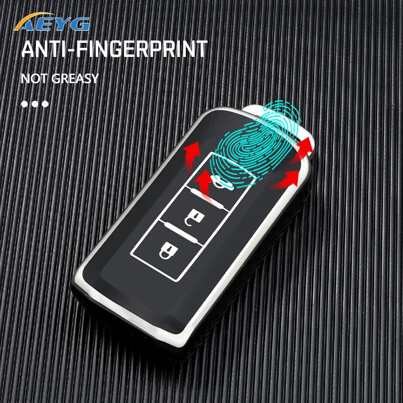 Funda TPU llave coche Mitsubishi ASX Lancer Pajero Sport Eclipse Cross - imagen 4