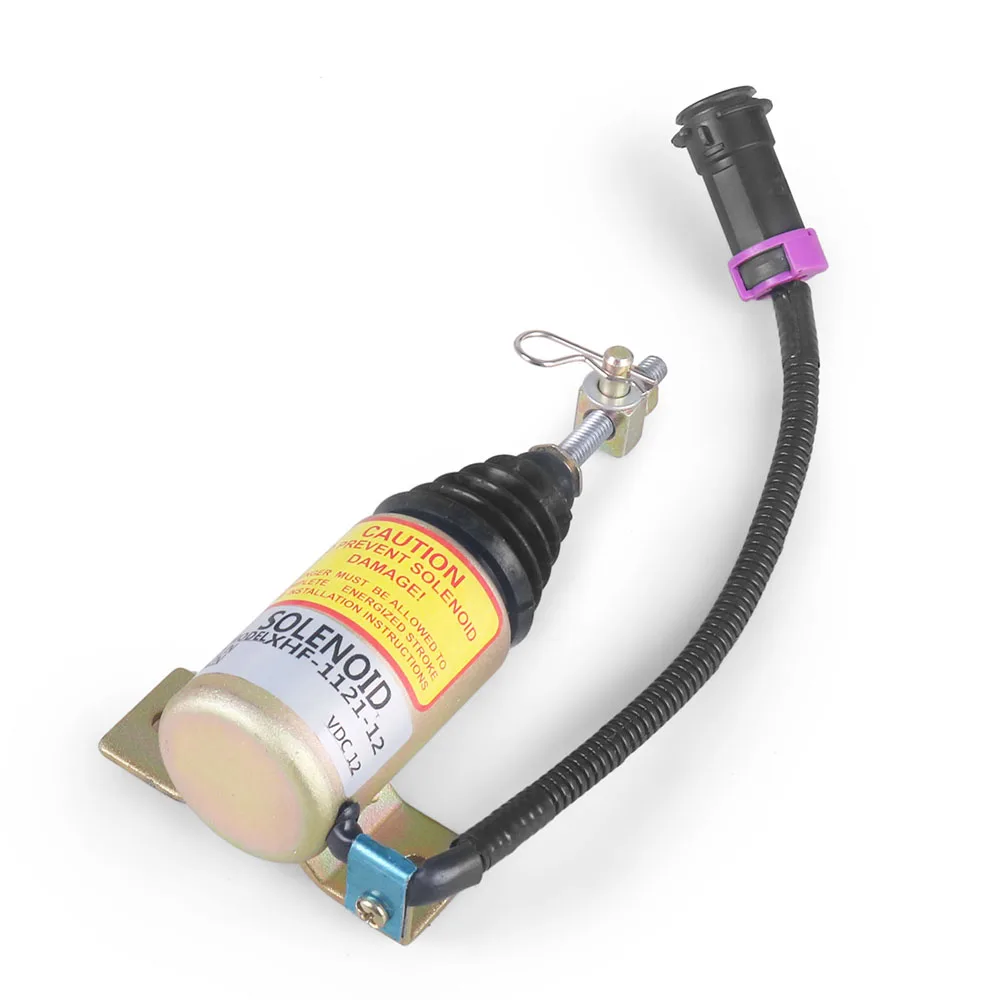 Válvula solenoide de corte de combustible 12 V para motor diésel - imagen 2
