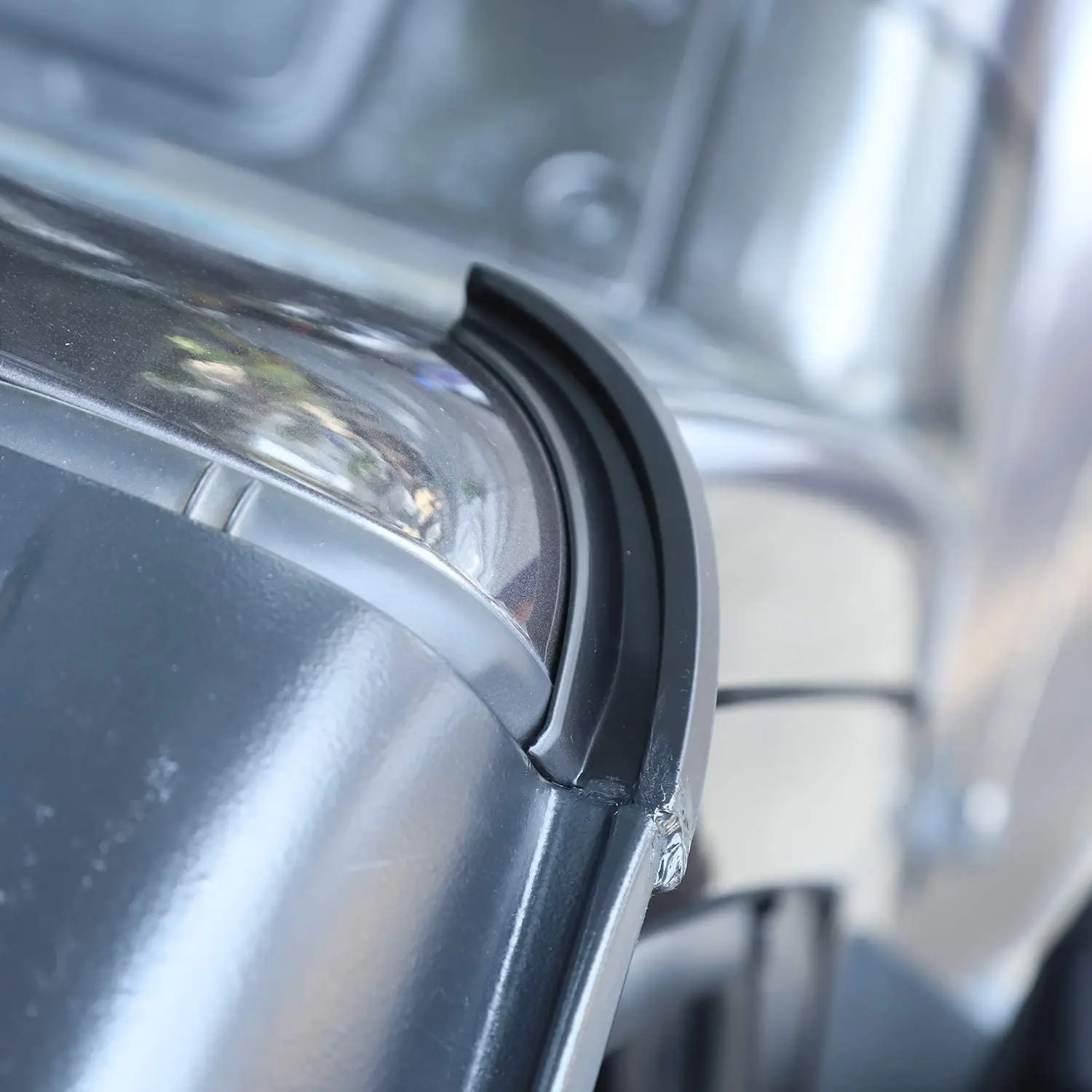 Deflector lluvia canal techo Jeep Wrangler JK JL JT Gladiator - imagen 3