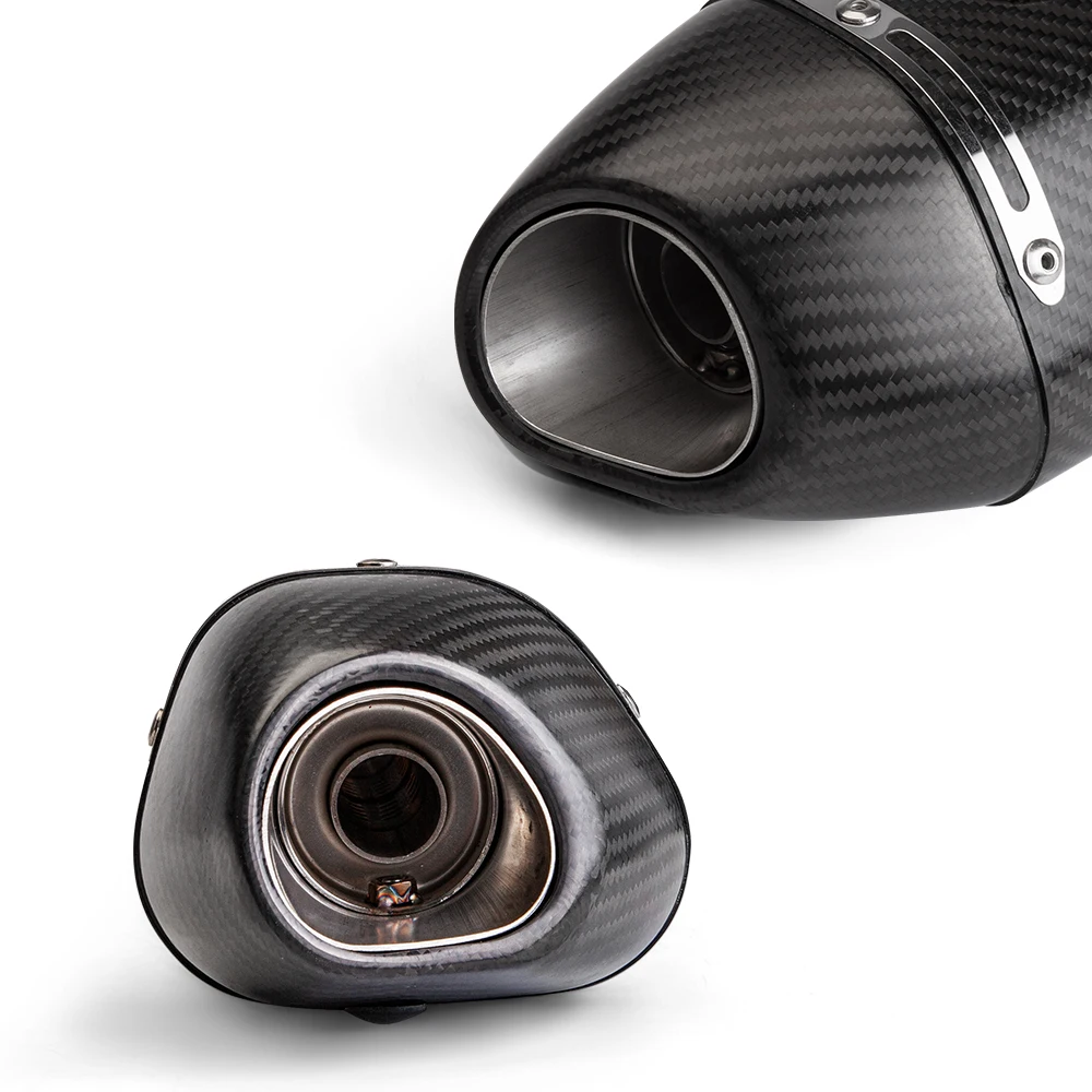 Escape completo R77 de fibra de carbono para Yamaha MT-07 y XSR700 - imagen 5