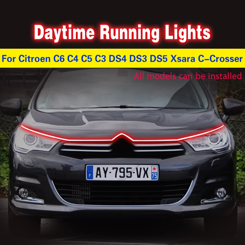 Tira LED impermeable 12V para Citroën C4, C5 y DS3