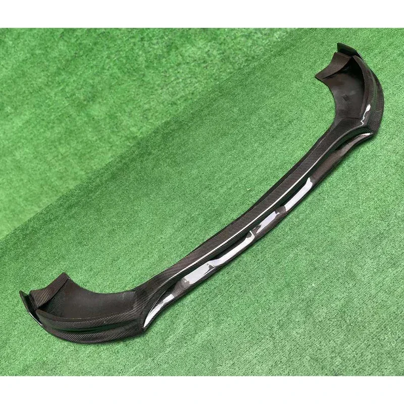 Para Mercedes Benz GLA clase X156 AMG GLA45 fibra de carbono parachoques delantero de coche difusor de labio delantero alerón de barbilla accesorios de coche - imagen 4