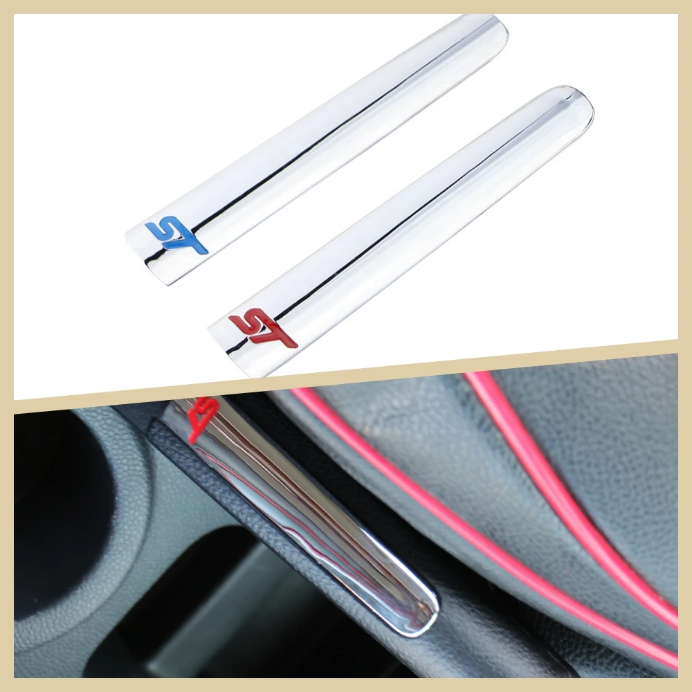 Embellecedor cromado para freno de mano Ford Fiesta MK7 y EcoSport