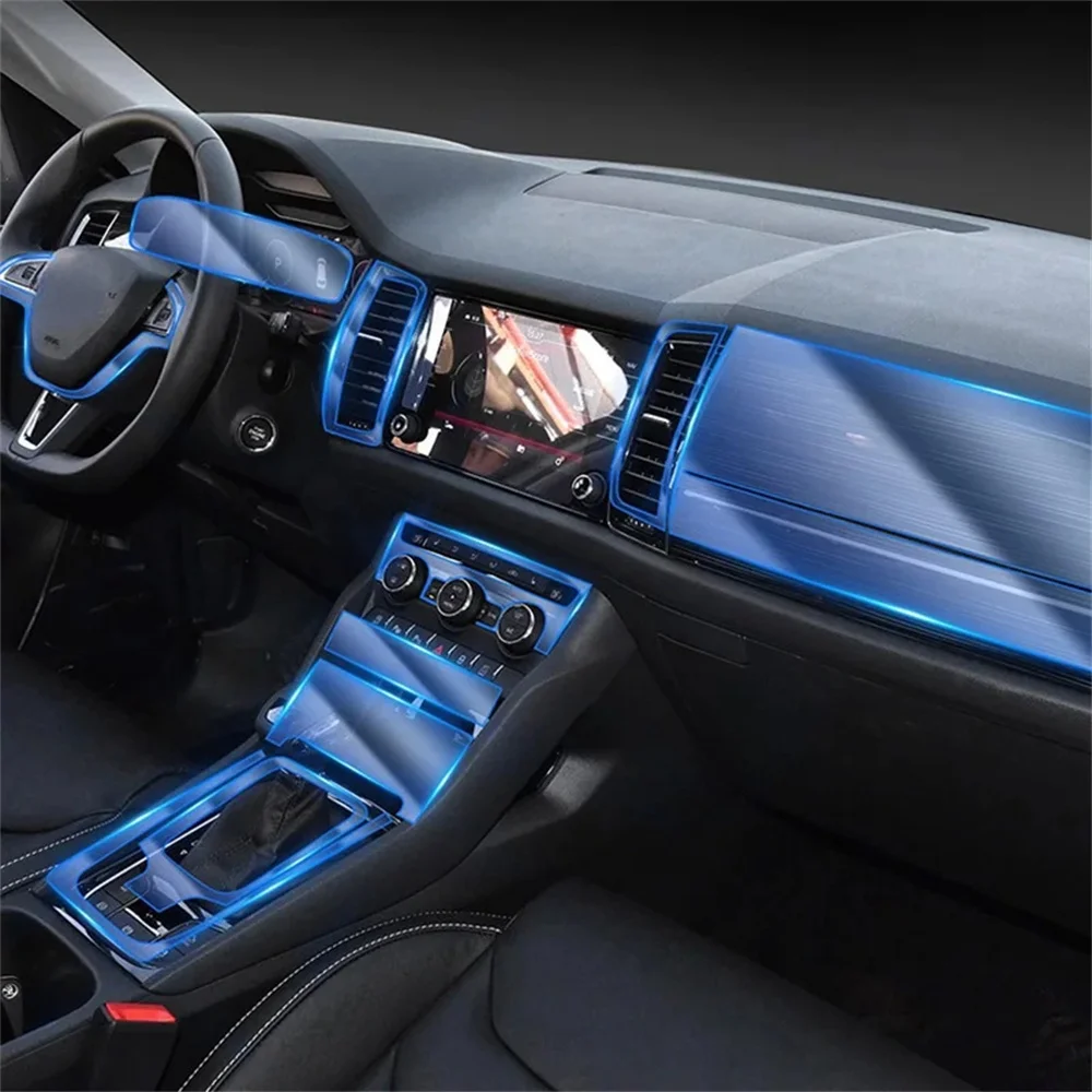 Protector consola central TPU antiarañazos SKODA KODIAQ - imagen 2