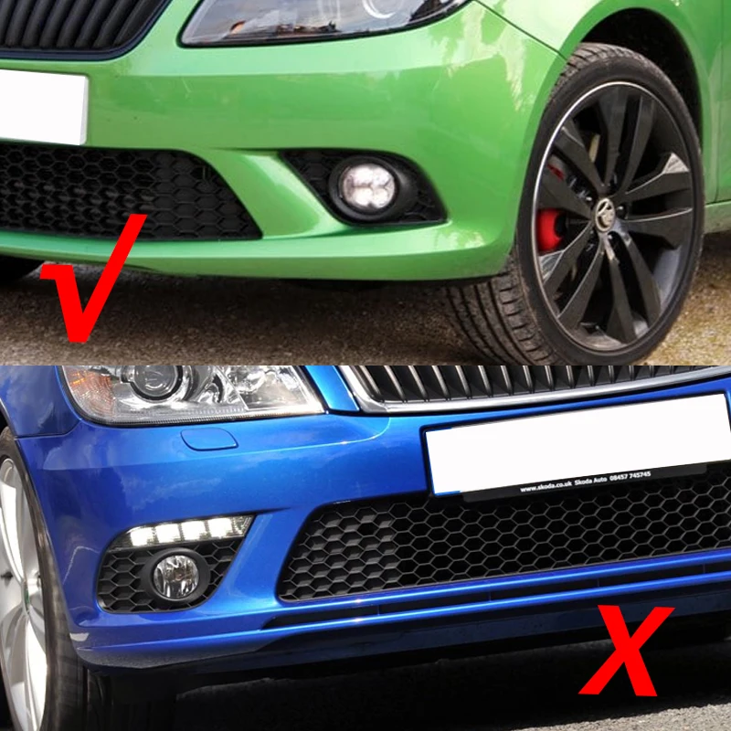 Soporte faro antiniebla Skoda Fabia RS 2011-2013 - imagen 2