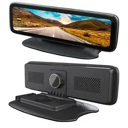 Espejo retrovisor Dash Cam 4 canales 360° con visión nocturna