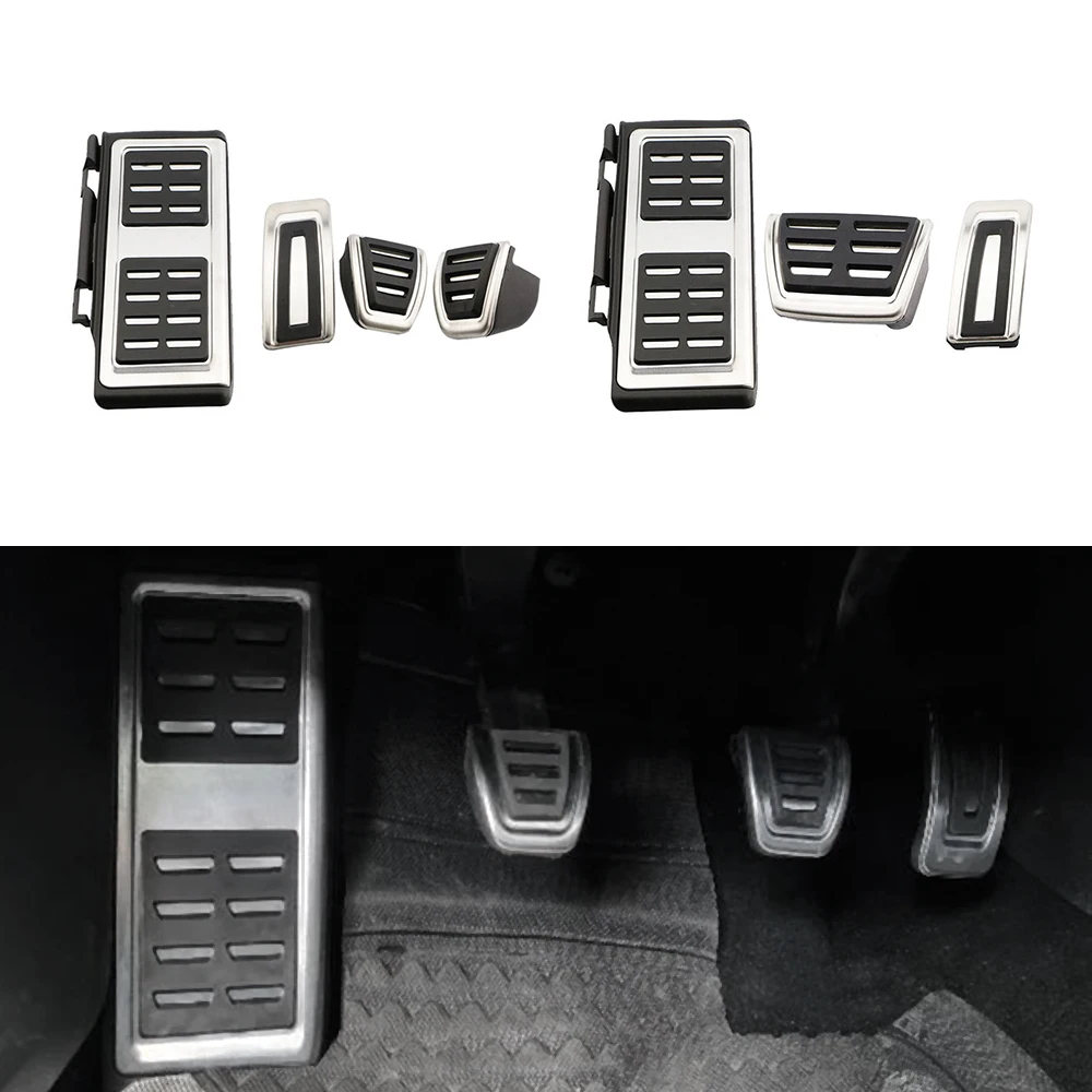 Cubierta de pedal de acero inoxidable para VW Golf 7 GTI