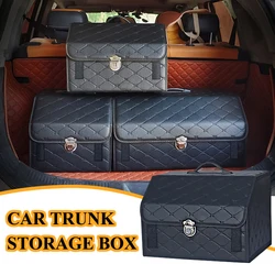 Organizador maletero coche cuero PU plegable gran capacidad