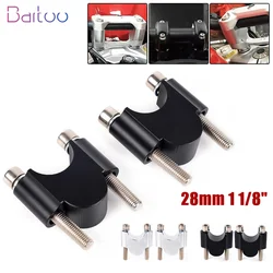 Abrazaderas elevadoras manillar universales 28mm para Yamaha Suzuki