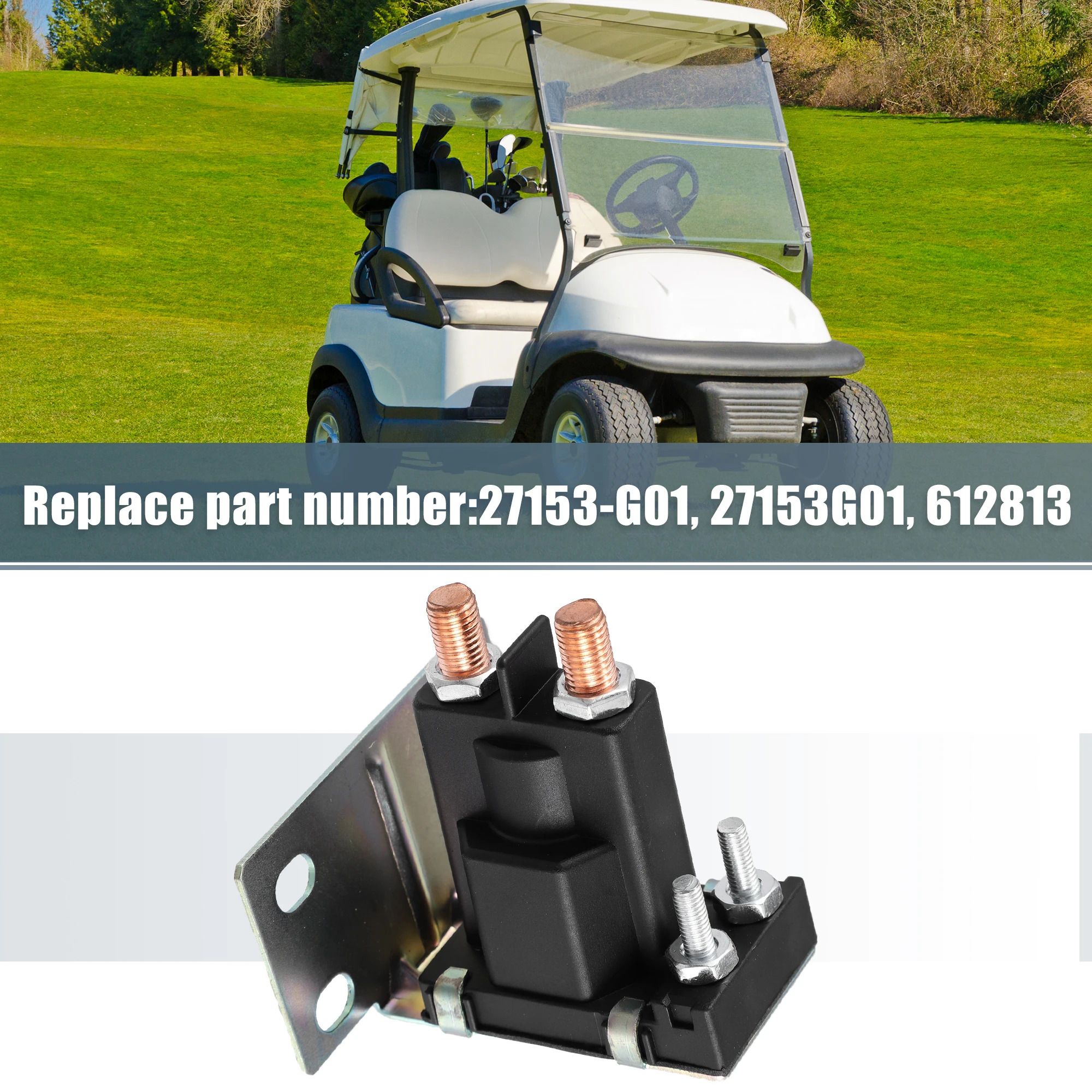 X Autohaux-carrito de Golf de 14V, 200A, para EZGO TXT, Gas, 1994-Up, reemplaza 27153-G01, 27153G01, 612813