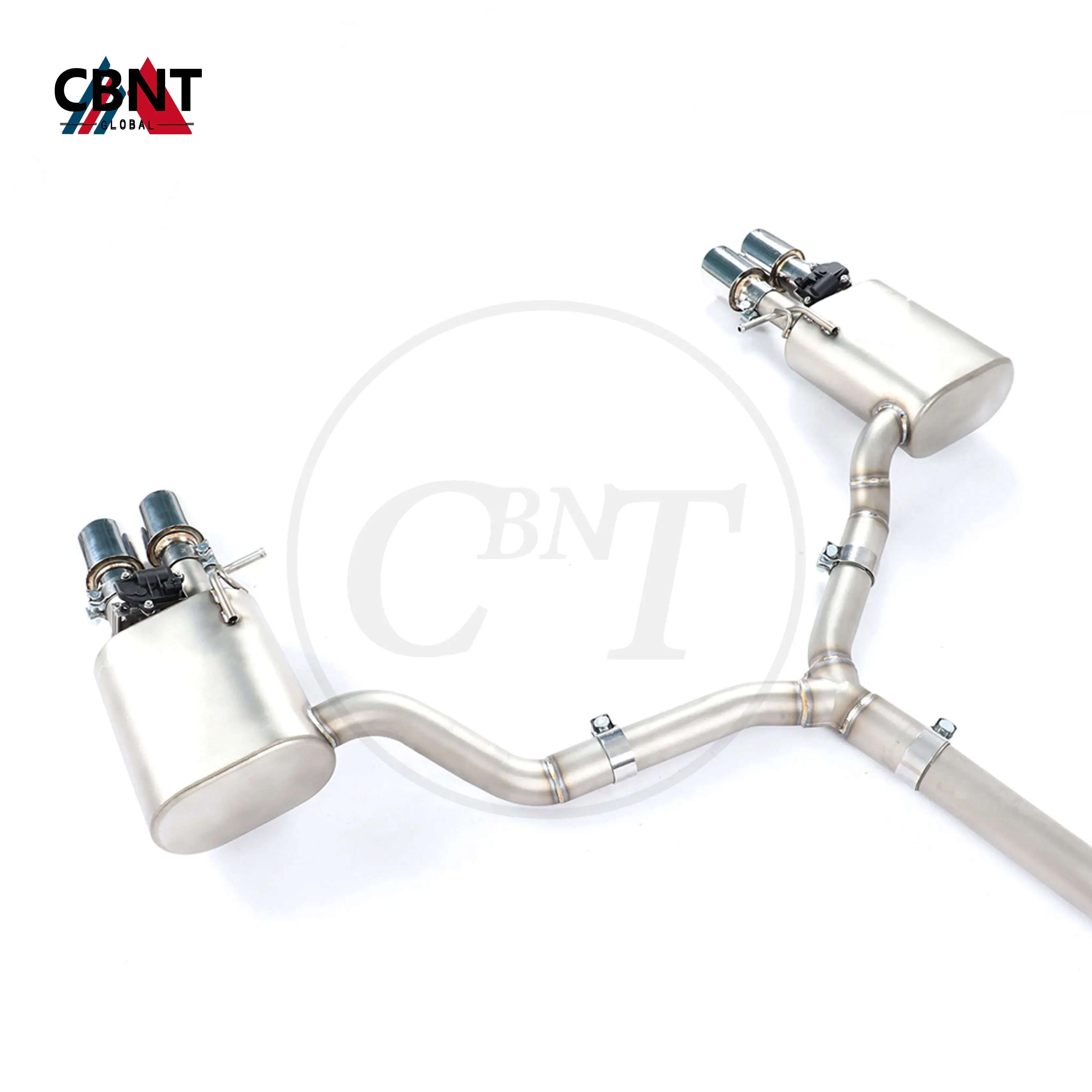 CBNT tubo de escape con válvula Valvetronic – Audi A4 A5 B8 B9 2.0 T - imagen 3