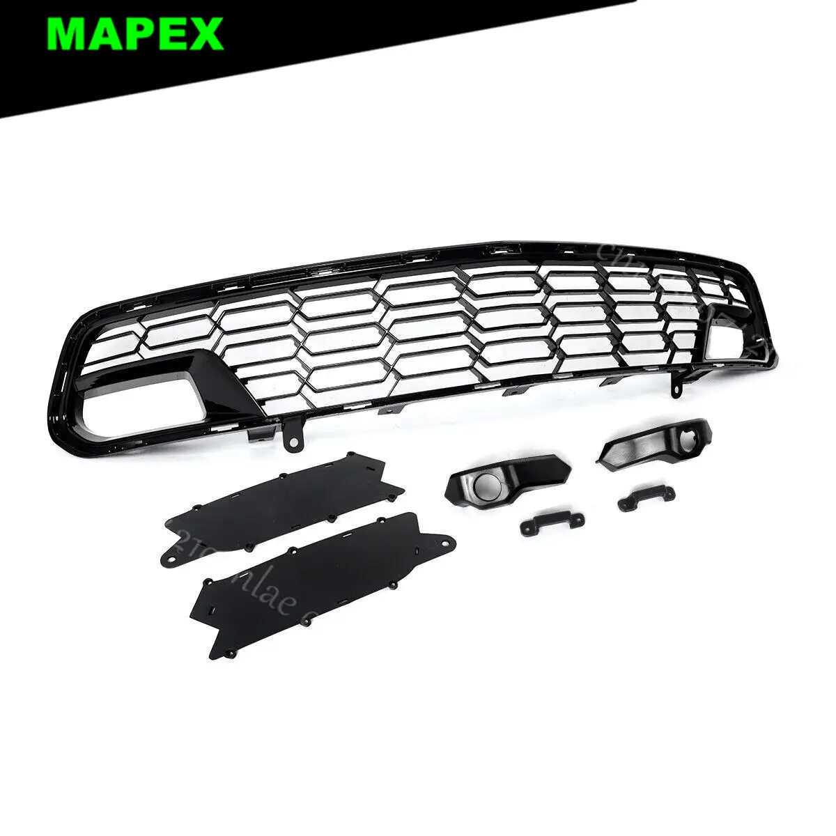 Parrilla paragolpes negro brillante con cámara – Corvette C7 Z06/Z51 - imagen 5