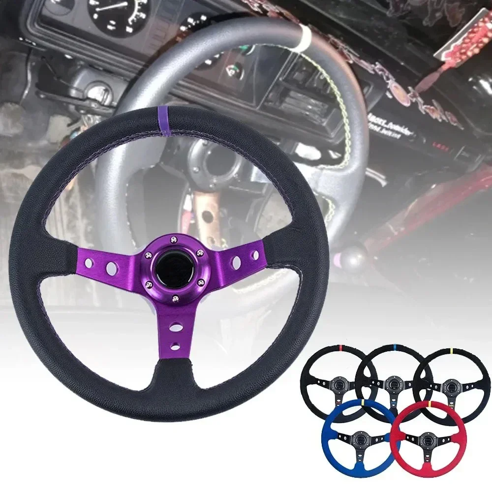 Volante deportivo Deep Corn Drifting 350 mm ante y PVC
