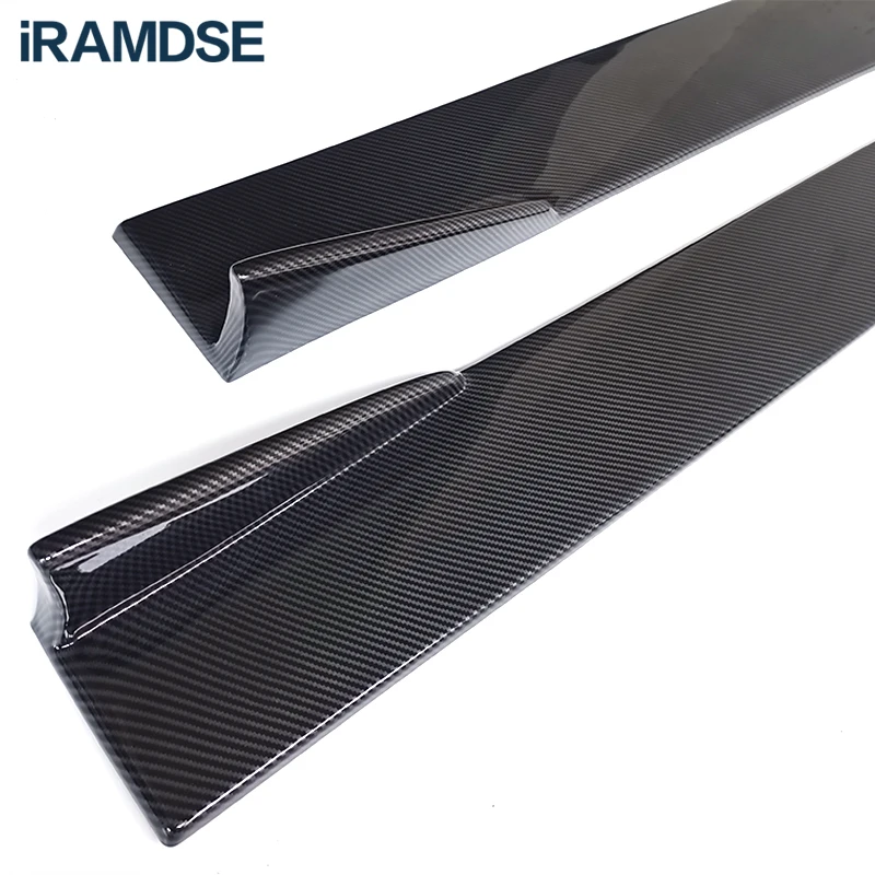 Faldón lateral negro brillante para Scirocco, kit carrocería - imagen 4