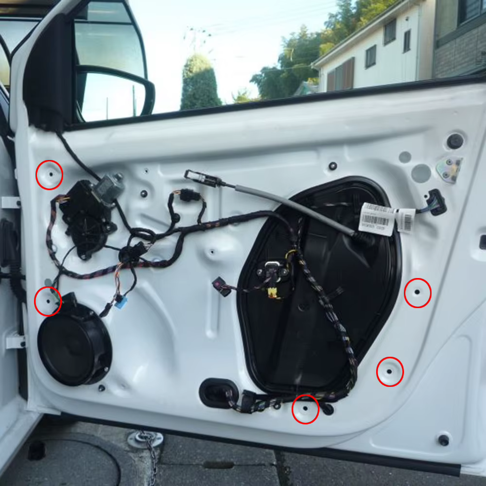 Clips panel de puerta SEAT León 5F – grapas de fijación interior - imagen 5