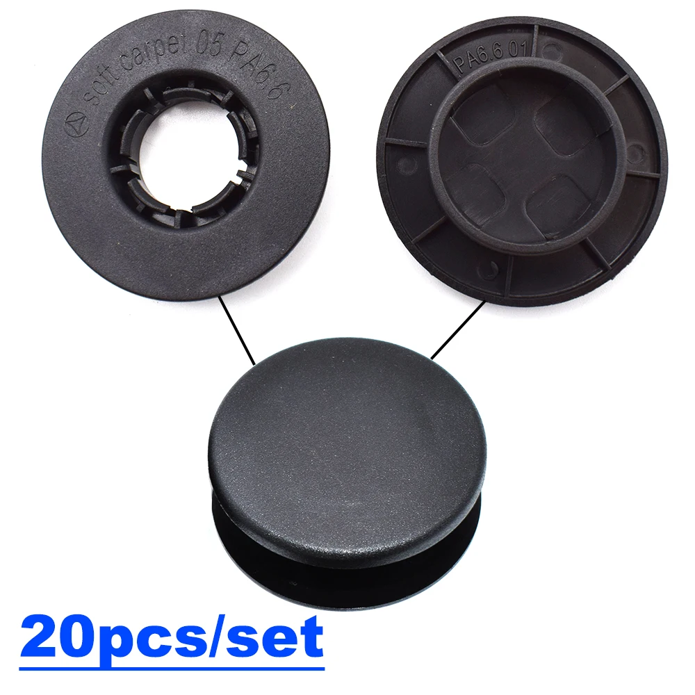 Clips de sujeción para alfombrilla de coche, abrazaderas de sujeción, botón de retención, para Mercedes Benz, 20 unidades - imagen 2