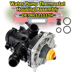 Carcasa termostato Artudatech 06L121111H para VW Golf GTI, Audi A3 y A4