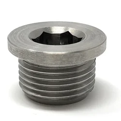 JIAX Tapón para sonda lambda M18x1,5 de acero inoxidable