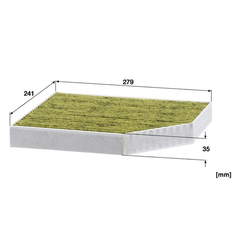 MANN 8K0819439A filtro de habitáculo – Audi A4/A5/Q5 - imagen 3
