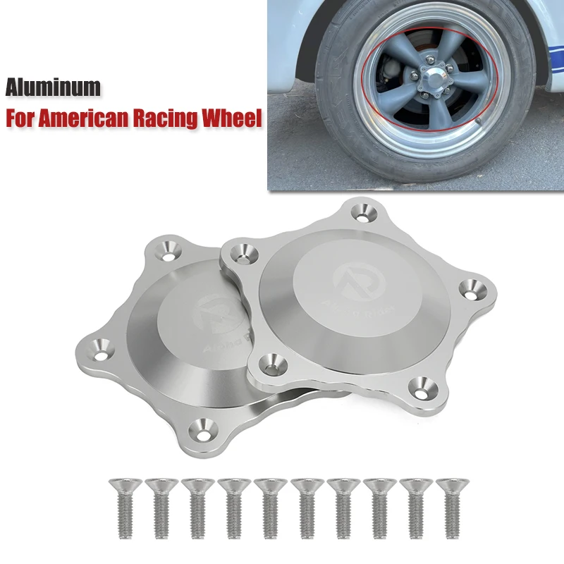 Tapacubos de aluminio para ruedas American Racing Torque Thrust - imagen 2