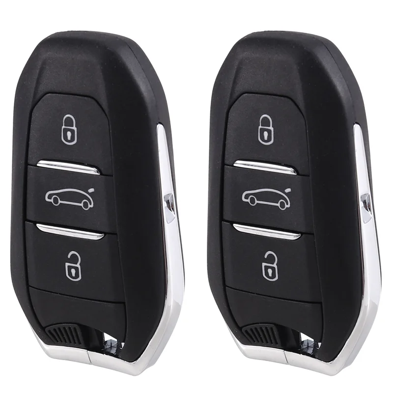Para 307 308 3008 508 5008 para Citroen C3 C4 para Opel HU83 4A Chip 433Mhz llave de coche remota inteligente-juego de 2 uds - imagen 3