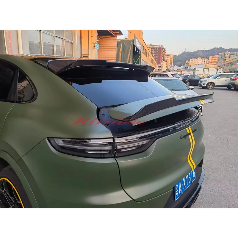 Alerón de fibra de carbono para Porsche Cayenne Coupé 2020-2022 - imagen 5