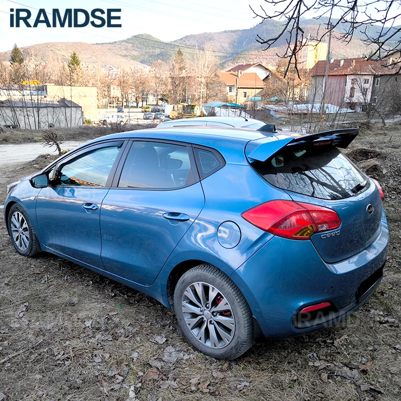 Alerón trasero universal ABS efecto carbono para Kia Ceed 2013-2022 - imagen 2