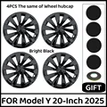 4PCS Bright Black